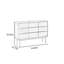 Commode d'appoint en noyer noir Living Room-1691787739