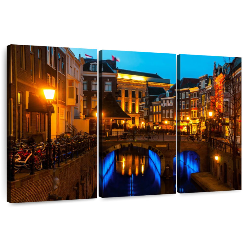Syd Utrecht la nuit, H 36 po x l 57 po