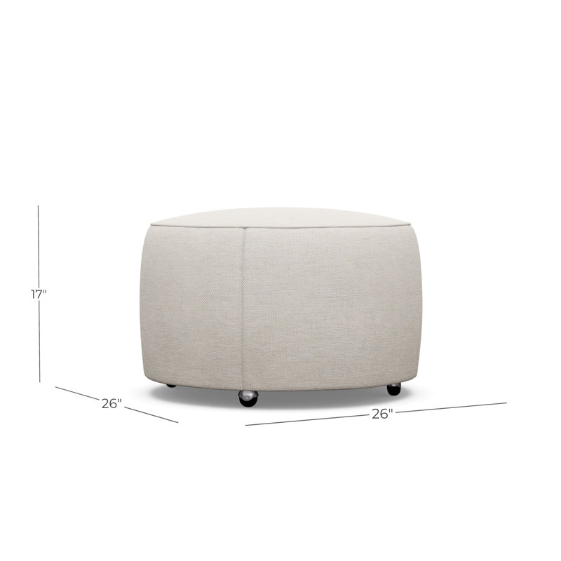 Bruno Round Ottoman, 8938-70