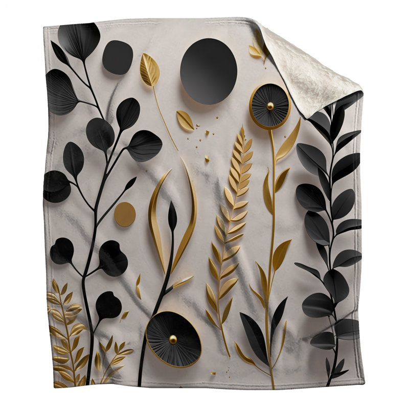 Jeté Floral, 60 po L x 80 po H