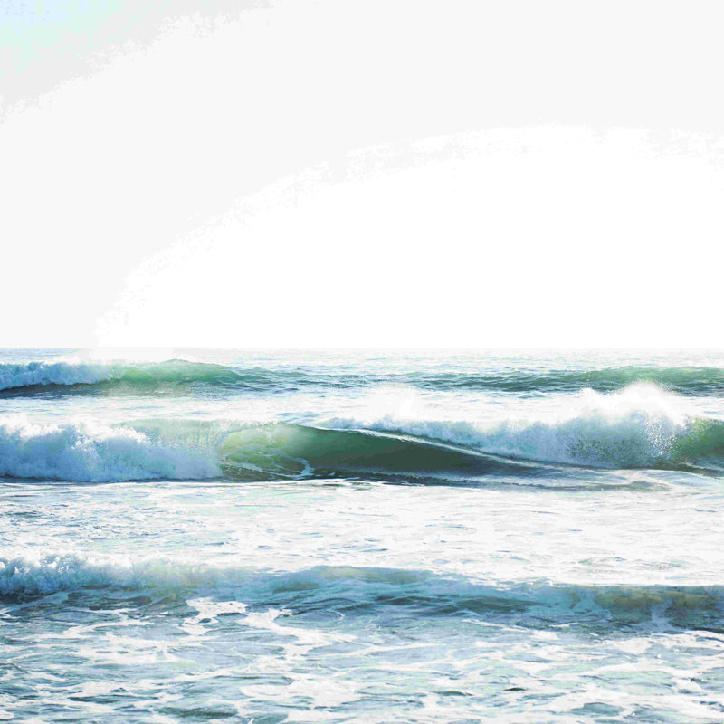 Ride Waves - impression, H 12 po x l 12 po, Non, Toile tendue