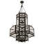 Luminaire suspendu châtaignier 6 lumières Datev