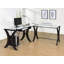 Bureau en L réversible
