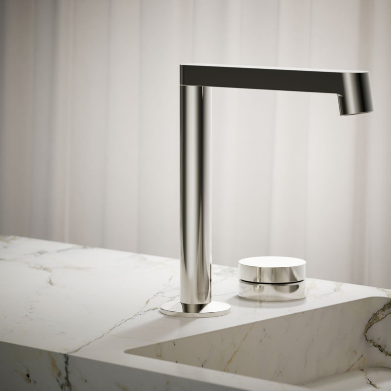 Components Bathroom Sink Rocker Handle, Polished Nickel