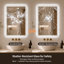 Miroir de salle de bain 24 po x H 32 po
