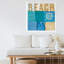 «Beachscape Collage IV», art textuel-25337240-25337244