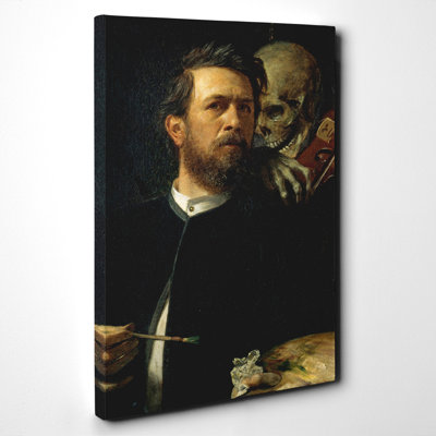 Arnold Böcklin - Wrapped Canvas Painting