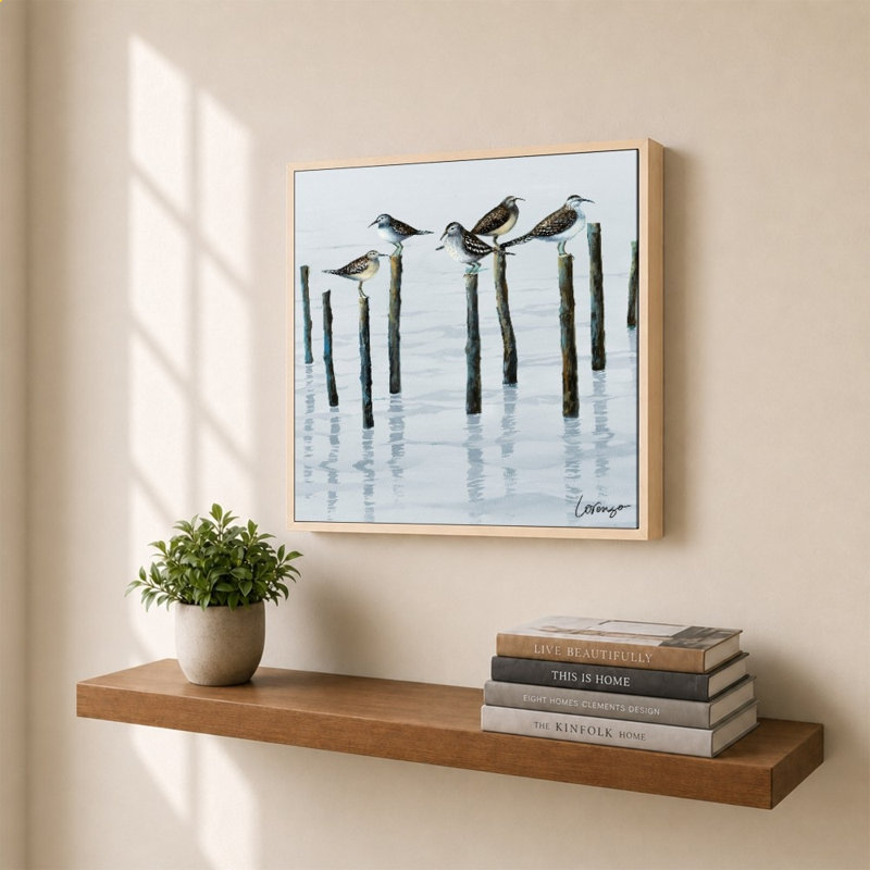 "Sandpiper convention I" par Lorenzo Collective - impression sur toile