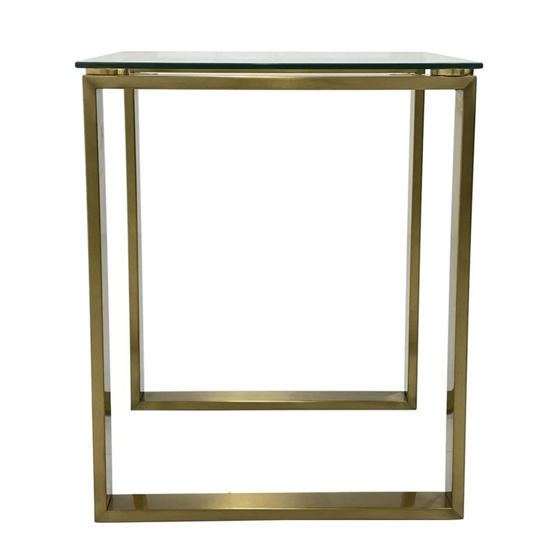 Table de bout en verre Kyia