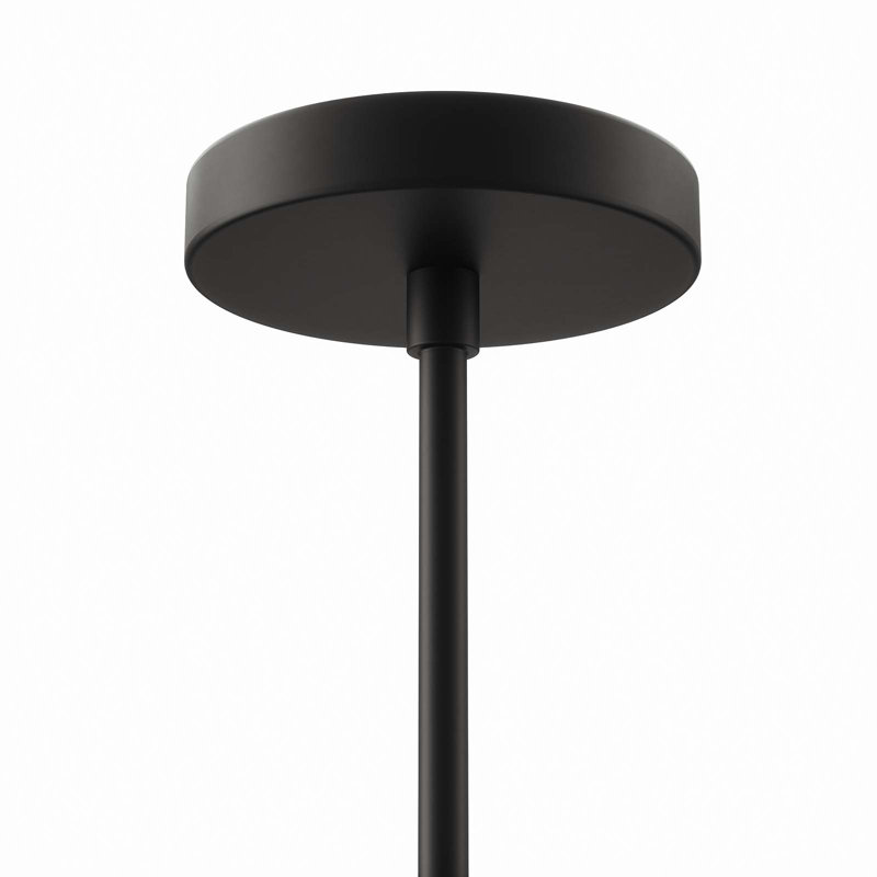 Modway Penrose 6-Light Chandelier, Black