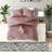 Luxurious Velvet Bedding Sets, Polyester Texture, Modern Blush Comfort For Home