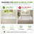 54 In. X 32 In. Acrylic Drop-In Bathtub Glossy White Rectangle Deep Soaking Bathroom Tub With Integrated Left Drain Hole for 3 Wall Installation-114792361