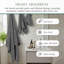 Ensemble de serviettes de salle de bain 100% coton 100% coton zéro torsion Robbs Home Weavers 500 g / m², 16 po x 24 po (24) (24 serviettes à main), gris foncé-130204312-130204323