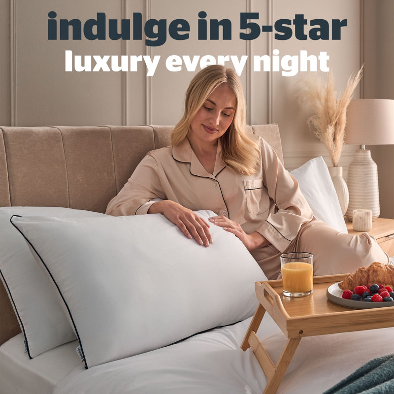 Silentnight Hotel Collection Cotton Pillow Pair
