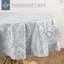 Nappe en vinyle résistant à l'eau et aux taches avec envers en flanelle-728323954