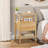 Chautauqua End Table with Storage and Built-In Outlets-692506634