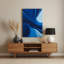 Abstract Colour Field 3 Blue Metal Wall Art-2000511864