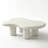 48.4" Cream Cloud‑Shaped Coffee Table