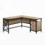 Bureau moderne en L pour bureau personnel