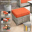 Daliya Wicker 4 - Person Patio Conversation Set with Cushions-1110672594