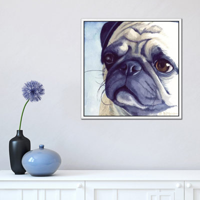 Bugabee Pug by Teresa Kogut - Painting on Canvas