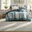 Multifunctional Microfiber Bedding Sets, Modern Plaid Design For Home