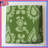 Green Paisley Pattern Quilted Bedspread All Sizes-130161391