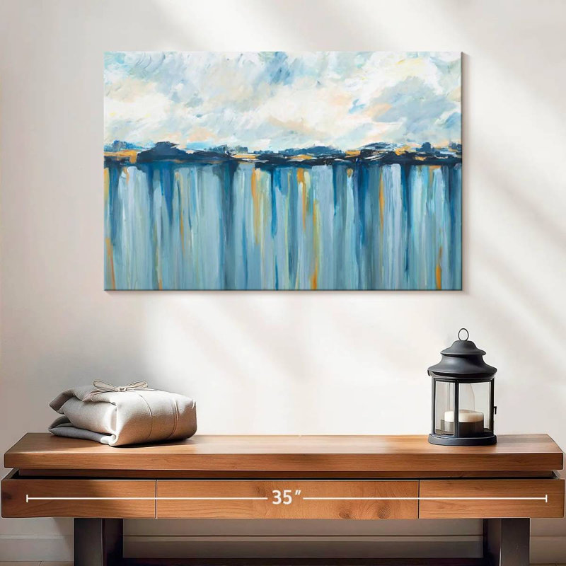 Avery Ocean Blues I, 16" H x 24" W