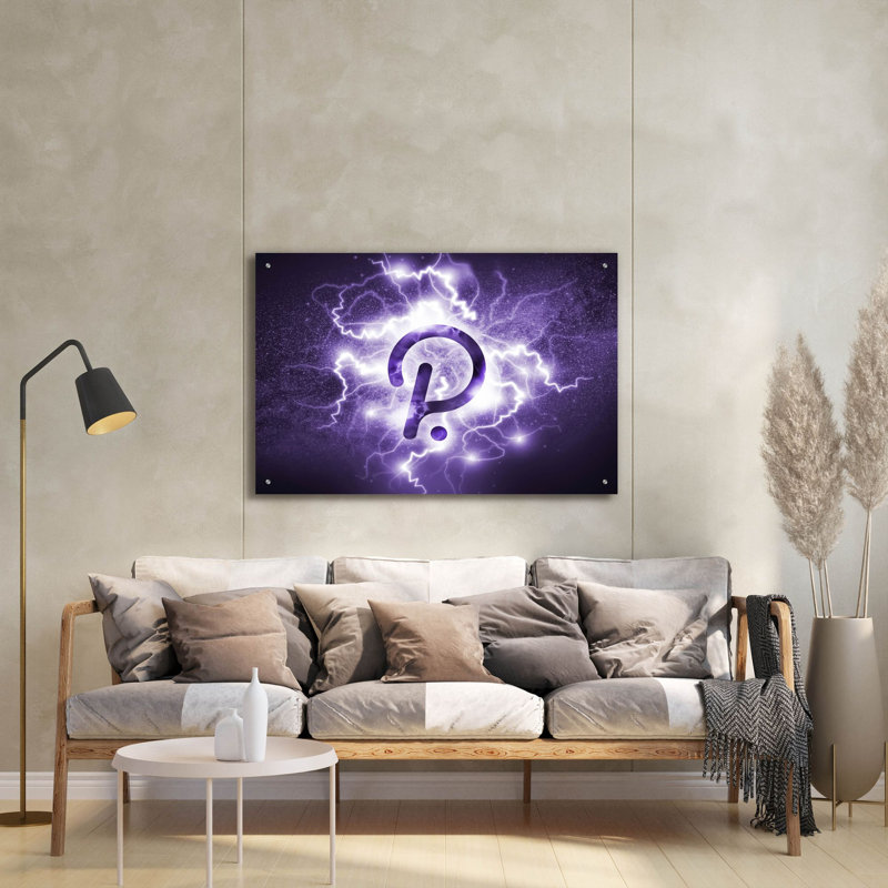 «Polkadot» par Epic Portfolio, art mural en verre acrylique, H 24 po x l 36 po x P 0,2 po