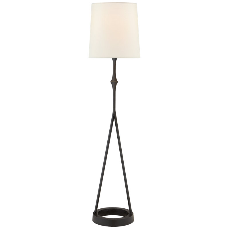 Dauphine Buffet Table Lamp, Aged Iron