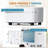 12,000 BTUs Portable Air Conditioner with cooling/dehumidification/fan/sleep mode, 4-IN-1 Portable AC with 24H Timer & Remote Control & Window Kit-125846717