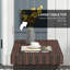 Table d'appoint pliante en rotin Outsunny