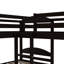 Twin L-shaped Bunk Bed With Trundle - Accommodates Multiple Guests Provides A Relaxing Sleep Environment