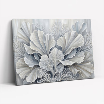 Ensemble de 1 tableau sur toile à motif floral