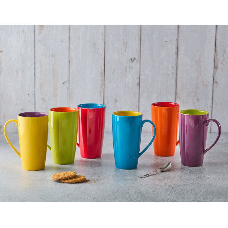 Harlequin Latte Mugs