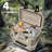 55 Quart Cooler With Wheels, Ice Chests Portable Camping Cooler Holds Ice Up To 6 Days, Leak-proof Outdoor Insulated Cooler With Handle, Cup Holders, Hard Cooler For Camping, Beach, Boat-119484471