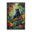 Giclée encadrée léopard sauvage, par Petal Prints Design-355977975-355977864