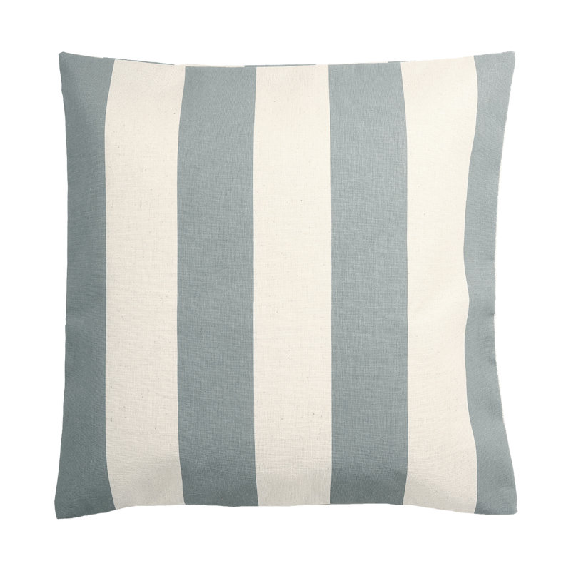 Housse de coussin carrée/insert Catlin, Gris