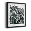 Encre Jungle III, toile encadrée de qualité supérieure - prête à être accrochée-63428775-63428774