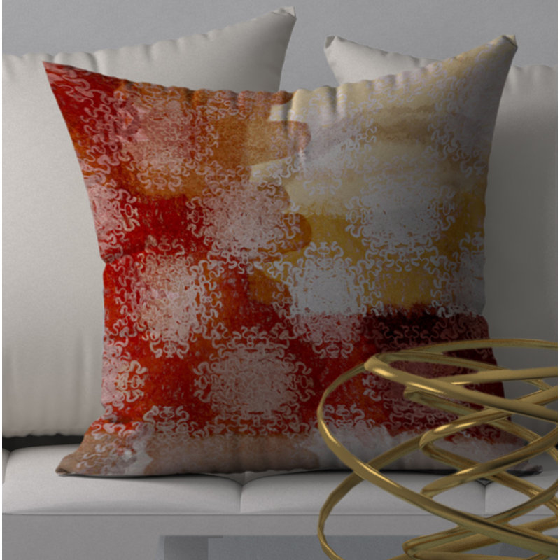 Housse et insert de coussin carré Exquis Irresistible, 24" X 24"