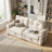 77'' Wide Convertible Sofa with Adjustable Back-1538329134