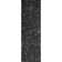 Machine Washable Frances Gray/Black Rug
