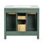 Ensemble de meuble-lavabo 36 po avec lavabo en céramique 36 po