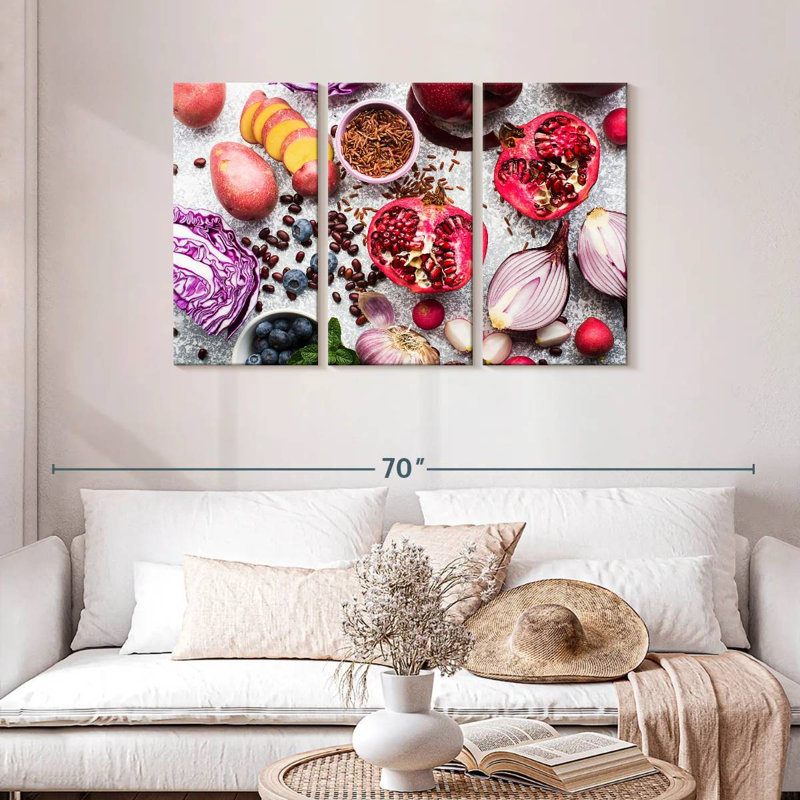 Yarlin Anthocyanin Food, 28" H x 45" W