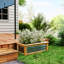 Ensemble de lit de jardin surélevé Outsunny