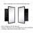 Haddison Recessed Framed Medicine Cabinet with Mirror and Adjustable Shelves-1604581791-1497028227
