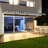 Semi-Cassette Patio Awning with LED Lights - Moroccan Collection -54833131-54833135