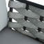 Causeuse et table en acier, gris-1053617024-1053617027