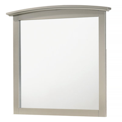 Elegant Silver Champagne Wall Mirror