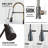 Brant 19 H 1-handle Pull-Down 2-Function Sprayer Kitchen Faucet-100790488